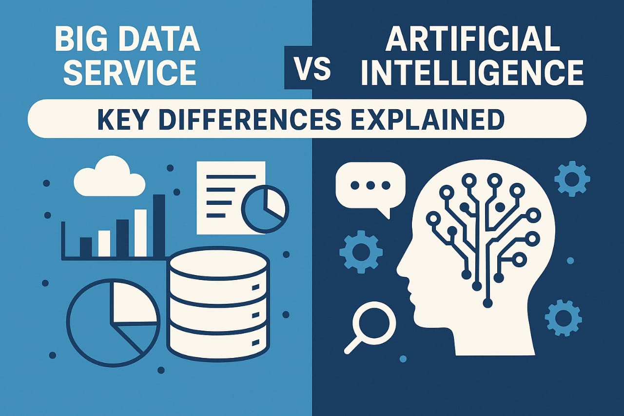 Big Data Service vs Artificial Intelligence: Key Differences Explained