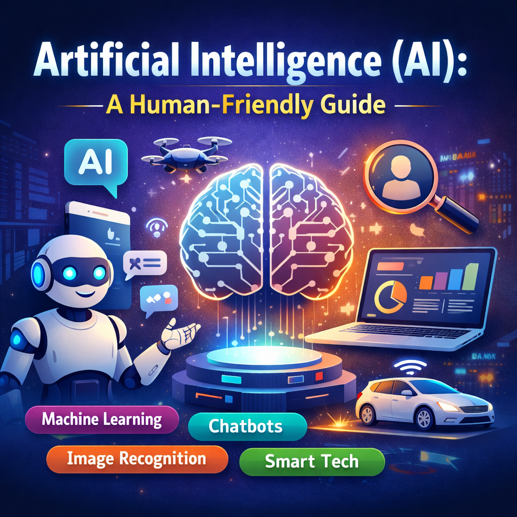 Artificial Intelligence (AI): A Human-Friendly Guide :
