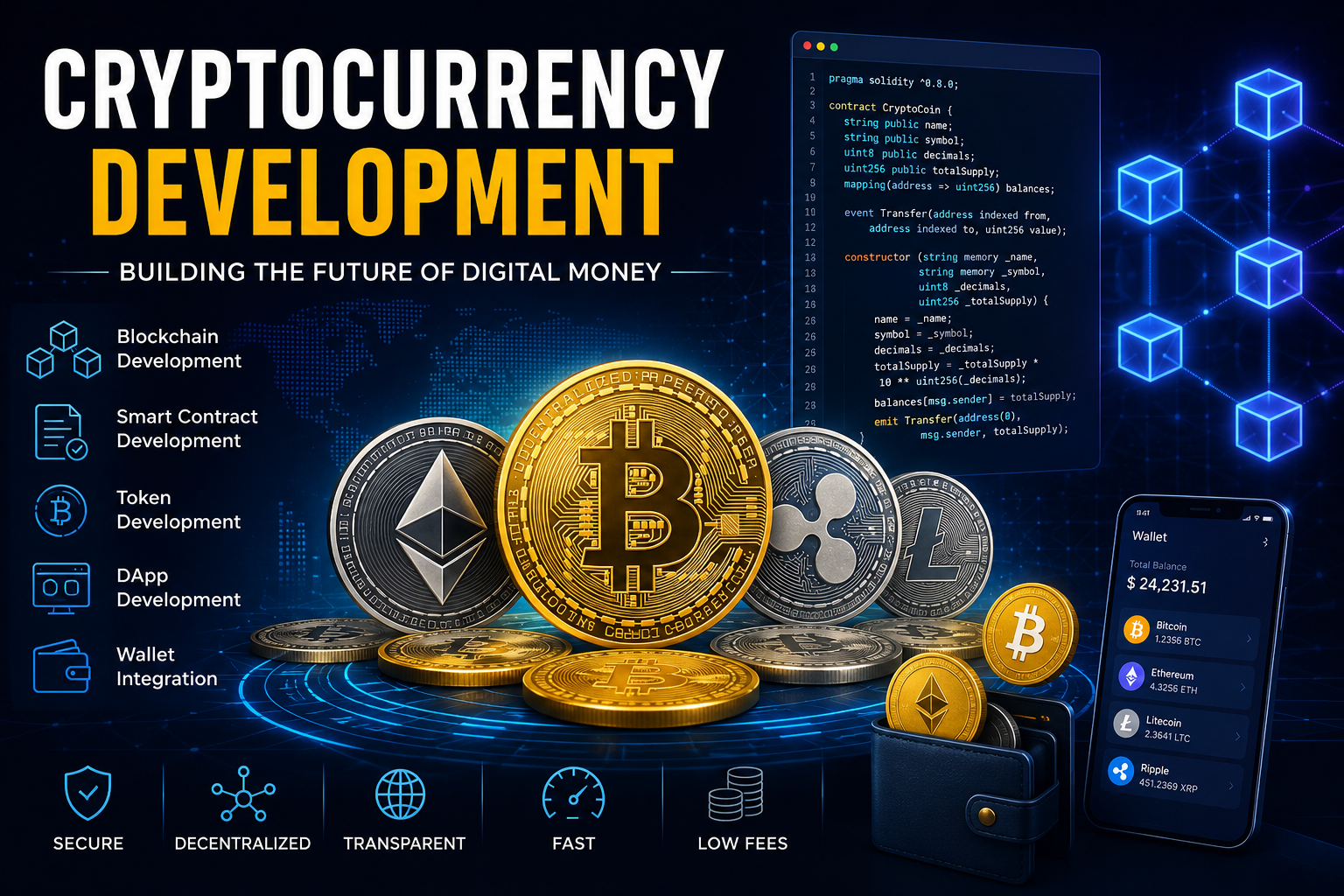 Cryptocurrency Development: Understanding the Technology Behind Digital Money